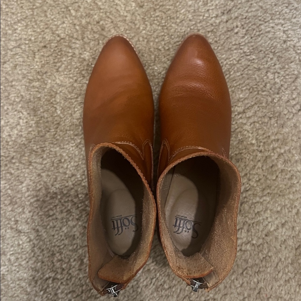 Sofft Women's Ankle Boots in Brown - Picture 3 of 9